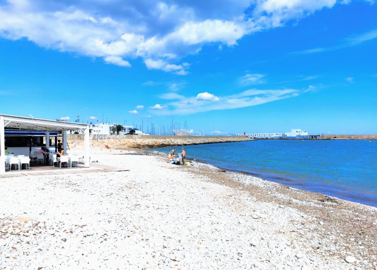 Happy Beachfront Apartment Альтеа Экстерьер фото